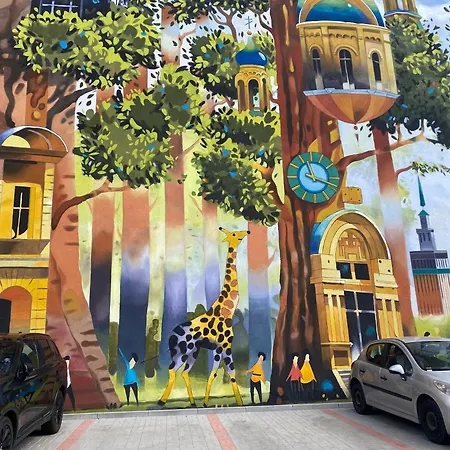 Okrzei - Center Via Pedestrian Bridge Apartamento *